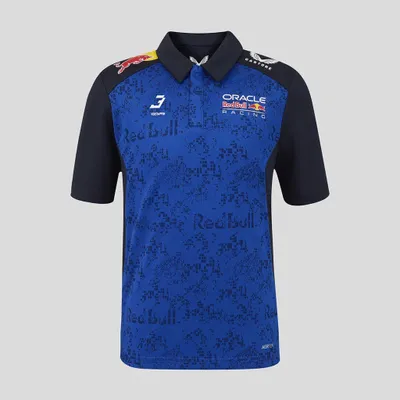 Productafbeelding van Red Bull Polo, Team, Max Verstappen, Kinder, Blau 164