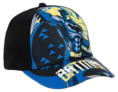 Image de Casquette de baseball DC Comics Batman Classic pour garçons – Noir / 54