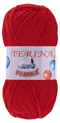 100g Terina Strickgarn Häkelgarn Wolle Acrylwolle pflegeleicht Farbwahl rot