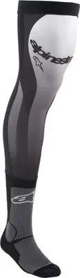 Obrázok produktu pre Motokrosové ponožky Alpinestars Knee Brace, čierna/biela, L/2XL