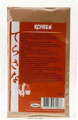 Productafbeelding van KOHREN (GEMALEN LOTUSWORTELS) 50 g - TERRASANA