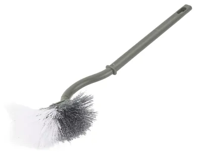 Produktbild von Toilettenbürste, vielseitig einsetzbar, innovativer langer Griff, ergonomische, stabile, gebogene Reinigung für Badezimmer