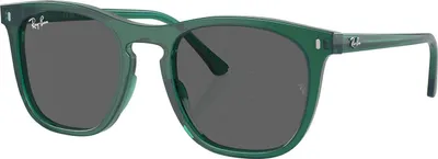 Produktbild von Ray-Ban RB2210 Eckige Sonnenbrille, Grün One Size