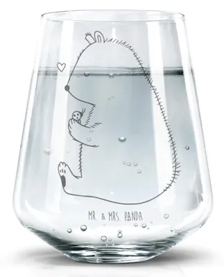 Produktbild von Mr. & Mrs. Panda Glas Bär Marienkäfer - Transparent - Geschenk, Wasserbecher, Tumbler, Freiheit, Das Leben Ist schön, Dekoglas, Becherglas, Motivation, Teddy, Wasserglas