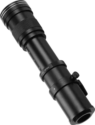 Produktbild von Kamera MF Super Telezoomobjektiv F/8,3-16 420-800 mm T-Mount mit universellem 1/4 Gewindeersatz für DSLR- und SLR-Kameras