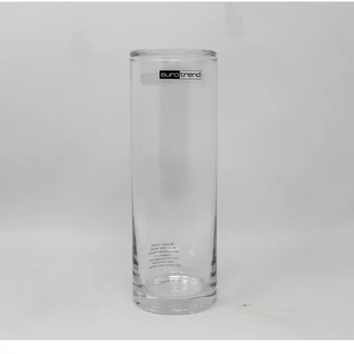 Obrázek produktu pro Stojan na čajové svíčky se skleněnou nádobou a skleněným víčkem, 2 kusy, výška 20 cm