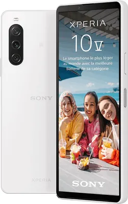 Produktbild von Sony Xperia 10 V weiß 128GB 5G Smartphone