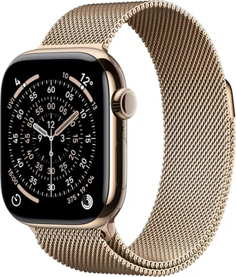 Produktbild von Apple Watch Series 11 GPS Cellular 42 mm Smartwatch mit Titan Gehäuse Fitness Gesundheit Always On Display