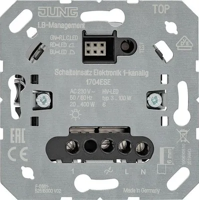 Produktbild von JUNG 1704ESE - Kunststoff - -5 - 45 °C - 50 - 60 Hz - 230 V