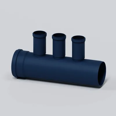 Obrázok produktu pre Poloplast vetrací rozdeľovač POLO-KWL DN 160/3x75, 1 ks.