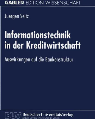 Produktbild von Informationstechnik in der Kreditwirtschaft