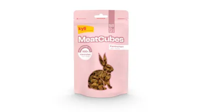 Produktbild von kyli MeatCubes Kaninchen 150 g