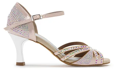 Produktbild von Dancing Queens Sparkle Shine Tanzschuhe - Absatz 7.0 cm flare