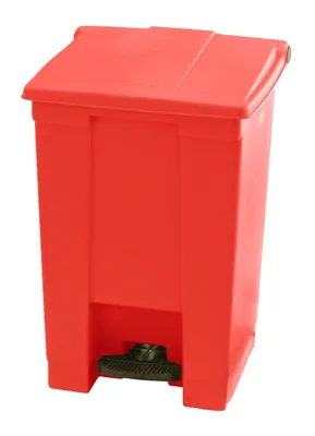Produktbild von Rubbermaid Step-on Classic Mülleimer 45,4 L Rot