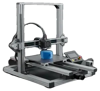 Productafbeelding van Lineaire geleider, SBR20-serie, koolstofstaal en aluminium, zilverkleurig