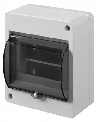 Produktbild von Sicherungskasten Verteilerkasten 5 Module Aufputz IP30