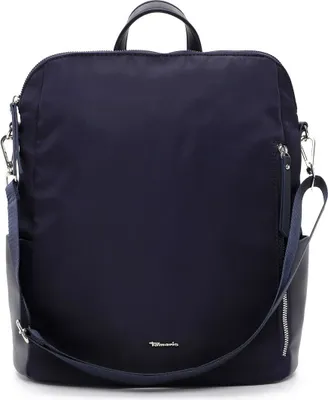 Produktbild von Tamaris Damen Rucksack Cityrucksack Umhängeriemen Textil Larissa 32290, Farbe:Blau