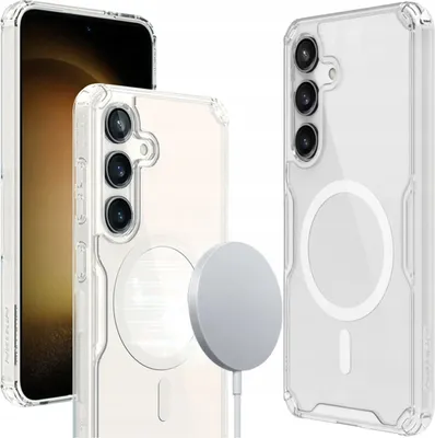 Produktbild von Nillkin Case Tasche mit Ring für Samsung Galaxy S24+ Weiß