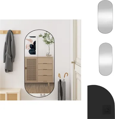 Produktbild von vidaXL Wandspiegel 40x90 cm Glas Oval -  Spiegel