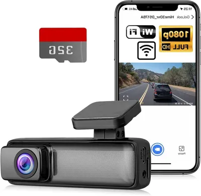 Produktbild von Autokamera – Fahrrekorder – Verkehrsüberwachung – 1080P Nachtsicht – 160 Grad – Schwarz