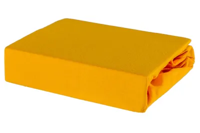 Produktbild von Bettlaken Spannbettlaken Laken aus Baumwolle 100% Jersey – 90x160 Sonnig