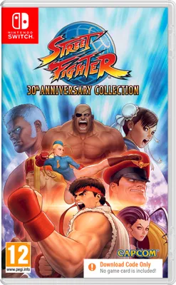 Produktbild von Street Fighter Anniversary (Code in Box) (PEGI), Switch