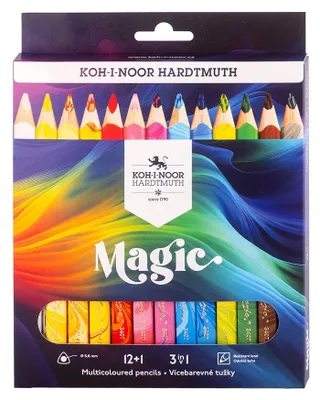 Immagine prodotto di Kredki Magic Trio 12+1 kolorów