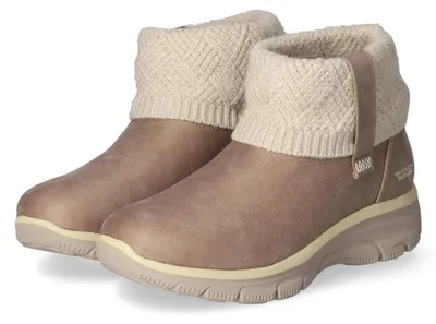 Produktbild von Skechers Damen Stiefeletten COZY WEATHER Taupe Synthetik Größe: 371/2