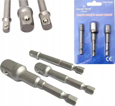 Produktbild von Reduzierstücke Für Schraubendreher-Steckschlüsse Steckschlüsse Adapter 3 Stk
