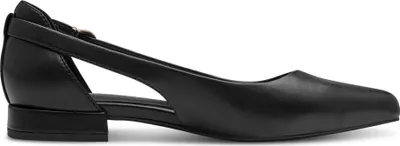 Produktbild von MARCO TOZZI Damen Ballerina Blockabsatz Cut Out Schnalle 2-22114-42, Größe:40 EU, Farbe:Schwarz
