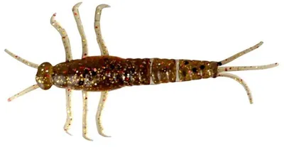 Obrázek produktu pro Savage Gear LB 3D PVC Mayfly Nymph 8 pcs Brown Glitter 5 cm Gumová nástraha