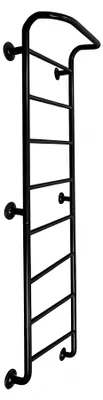 Produktbild von Sprossenwand Indoor Bravex Gymnastikleiter - Schwarz