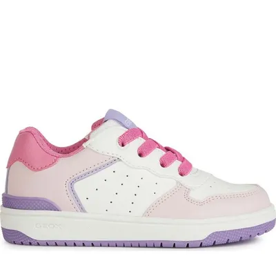 Produktbild von Geox Mädchen Sneaker J36HXD 054FU C1364 Farbe: Weiß Größe: 31