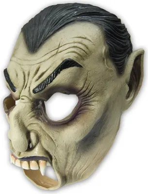 Produktbild von Vampir Halloween Maske aus Latex für Erwachsene