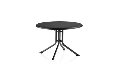 Produktbild von KETTLER Boulevard Kettalux Klapptisch 115 cm anthrazit/anthrazit, rund, Aluminium/Kettalux