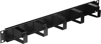 Obrázek produktu pro Solarix vyvazovací panel 19" 1U BK ocelový VP-01 VP-1-1-00-B