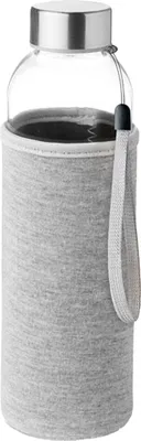 Obrázok produktu pre MidOcean - Fľaša na vodu "Utah", sklenená, 500 ml MO1337 (jedna veľkosť) (sivá)