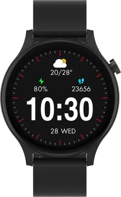 Image de Montre intelligente Bluetooth noire