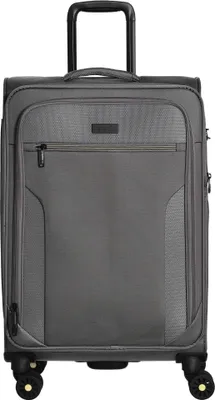 Produktbild von D&N Travel Line 9704 - 4-Rollen-Trolley M 68 cm erw. (grey)