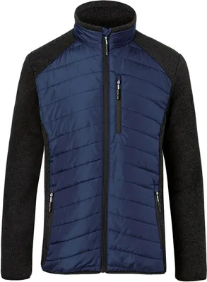 Produktbild von Kübler Hybridjacke dunkelblau/dunkelgrau Gr. 4XL