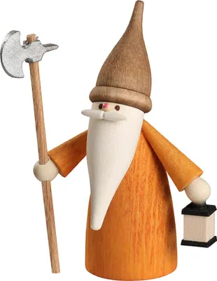 Zdjęcie produktu dla Miniaturowa figurka skrzata myśliwego z podgrzewaczami WxHxD 6x7x3cm NOWOŚĆ