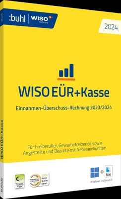 Produktbild von WISO EÜR+Kasse 2024