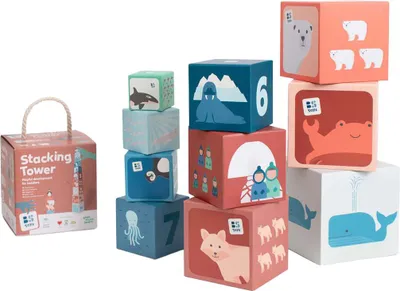 Image de BS Toys Stapeltoren, 10dlg.