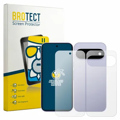 Produktbild von BROTECT Entspiegelungs Schutzglas für Google Pixel 11 (Display+Rückseite) Schutzfolie Panzer Folie Glas Display Schutz matt