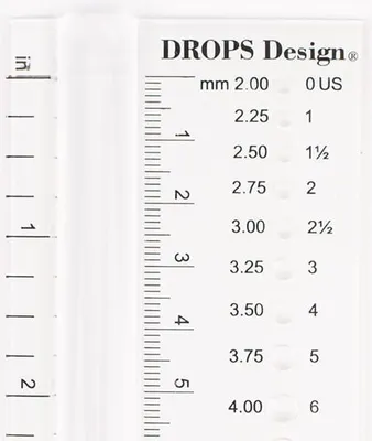Produktbild von Drahtstärken-Messgerät Drops 6003: Präzise Messung von 2 mm bis 12 mm