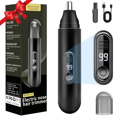 Productafbeelding van 2-in-1 Neushaartrimmer, USB oplaadbaar en waterdicht ontwerp