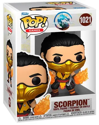 Produktbild von Funko Pop! Games: Mortal Kombat - Scorpion #1021
