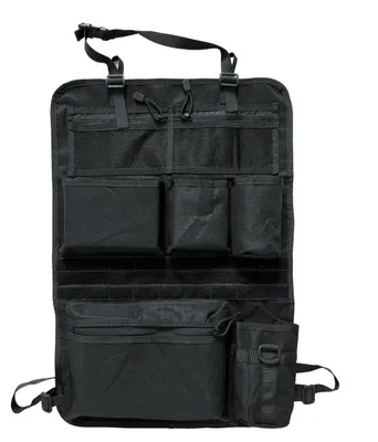 Immagine prodotto di Organizzatore per sedili auto, tattico, 42x62 cm, con sistema MOLLE, colore nero