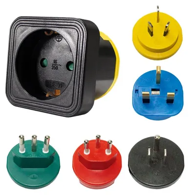 Produktbild von as - Schwabe Weltreiseadapter mit 5 Ländermodulen inkl. Reiseetui