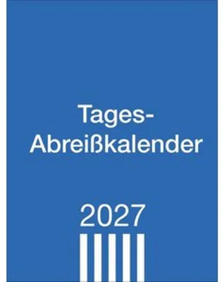 Produktbild von Tagesabreißkalender klein 2027